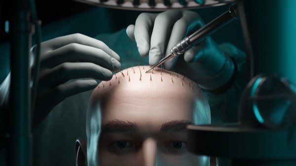 Eyebrow hair transplant