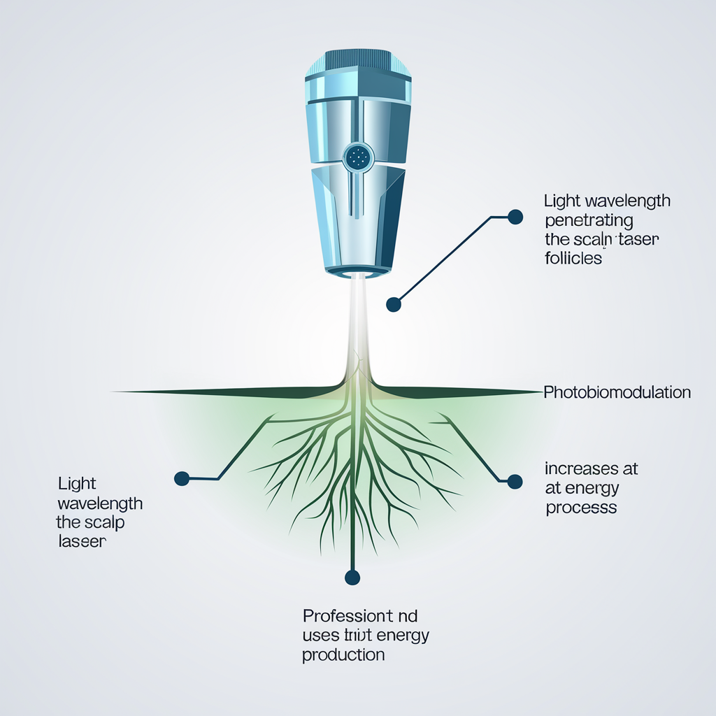 Low-Level Laser Therapy (LLLT) infographic - how it works